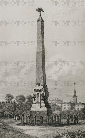 Obelisk in Poltava