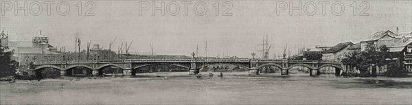 Philippines, Bridge of Spain over the Pasig River