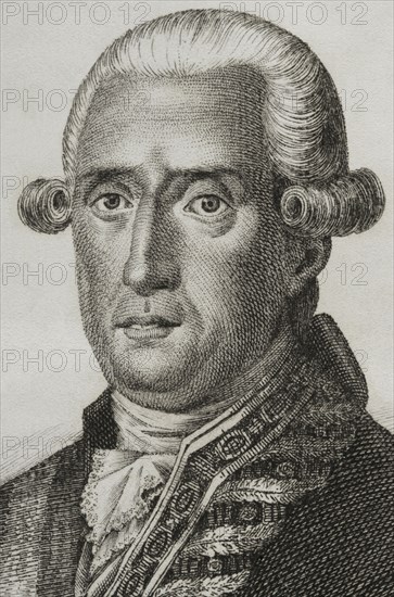 Jose Monino y Redondo, 1st Count of Floridablanca (1728-1808)