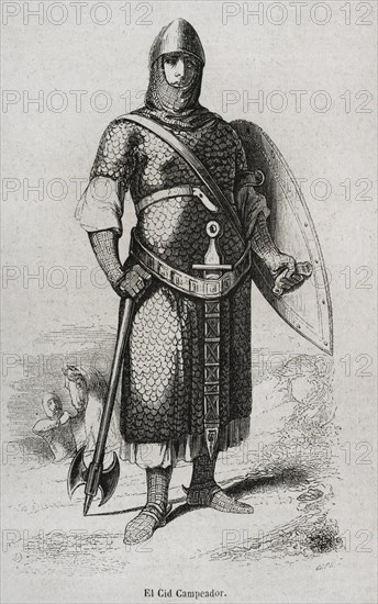 Rodrigo Diaz de Vivar, known as El Cid Campeador