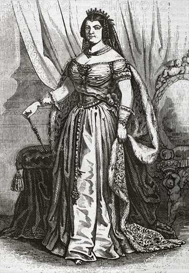 Maria Cristina de Borbon Dos Sicilias (1806-1878)