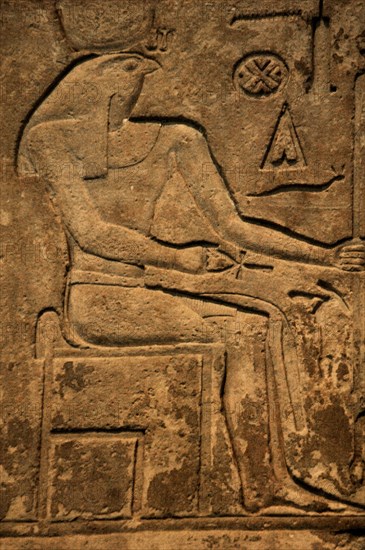 Limestone lintel of Ahmose I