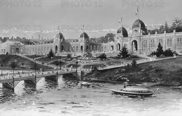 italie, turin, bâtiment des chemins de fer. 1911