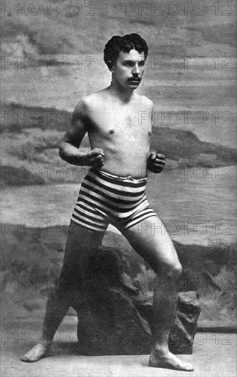 federico johnson, young athlete 1800-1900