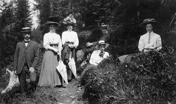 italy, trentino alto adige, san martino di castrozza, trip 1910