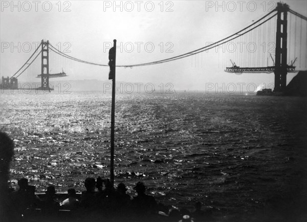 san francisco, golden gate bridge, september 1936