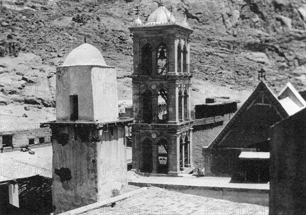 mount sinai, saint catherine's monastery, 1913