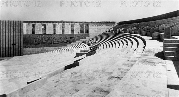 italy, naples, mostra d'oltremare, arena flegrea