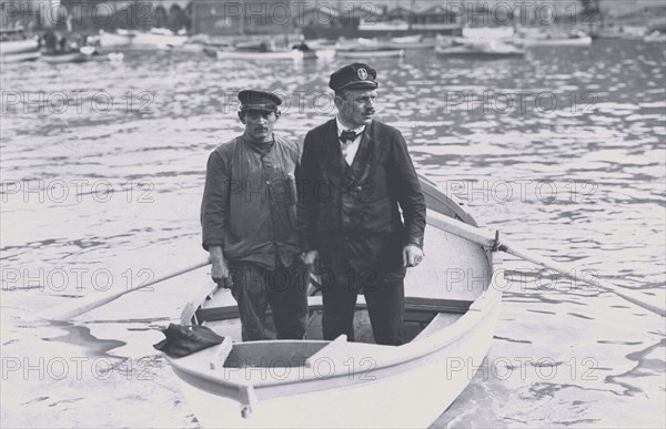 principality of monaco, boat show, after the race, 1900-1910