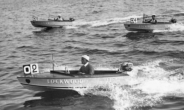 italy, como, motorboat race, 1910/1920