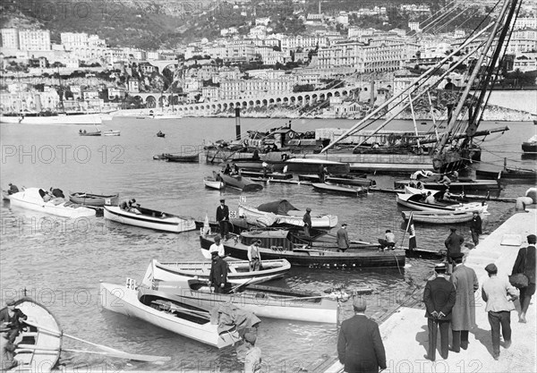 principality of monaco, boat show, 1900-1910