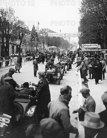 mille miglia motor race, 1930