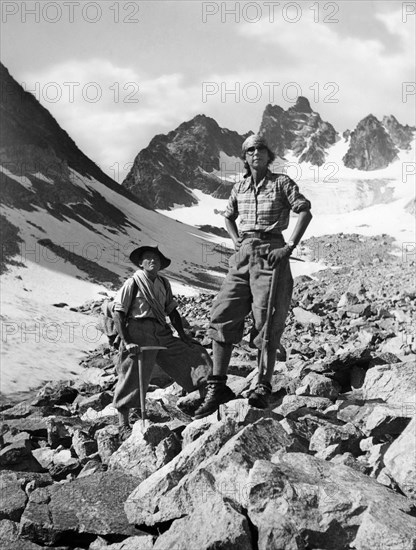 alps, climbing, 1940