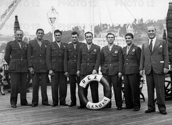 boxing team, 1930-40