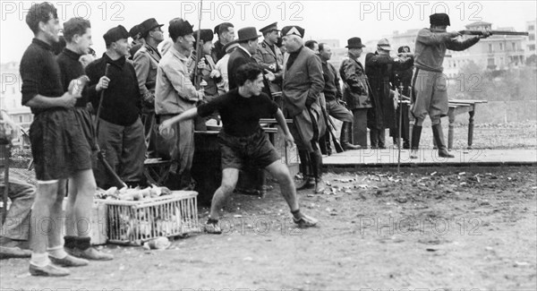 skeet shooting, 1930