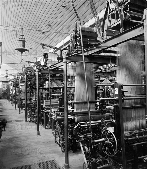 textile industry, 1940