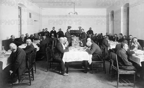 italy, friulia venezia giulia, monfalcone, mental hospital, 1910-1920