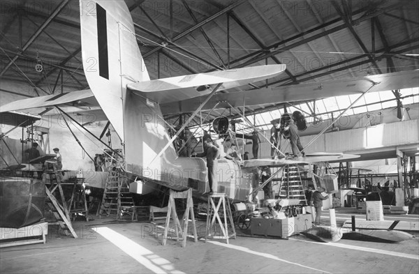 italy, friulia venezia giulia, monfalcone, aerospace industry, 1929-1930