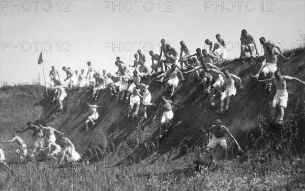 italy, piemonte, pinerolo, officer cadets, 1920-1930