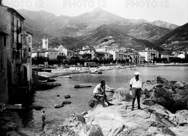 italy, tuscany, isola d'elba, marciana marina, 1950-1960