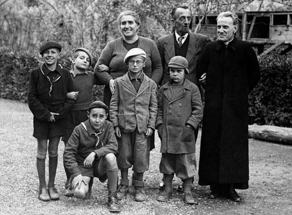 roma, il villaggio del fanciullo, don rivolta, marzo 1946
