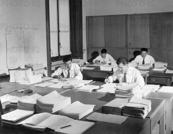 milan, bureau municipal de recensement, 1961