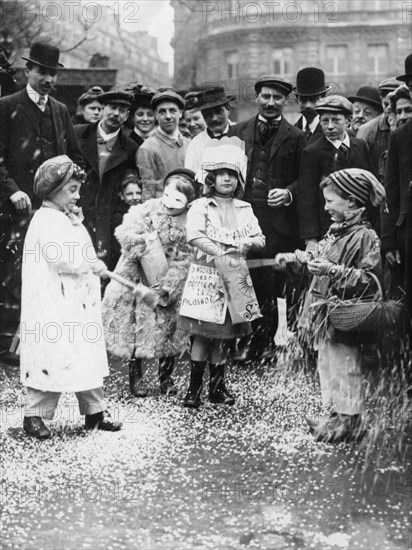 paris, carn carn carnaval, 1911