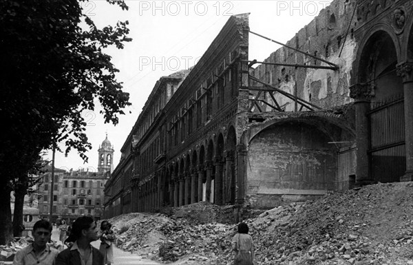 guerre, milan, ospedale maggiore maintenant università statale, 1939 1945