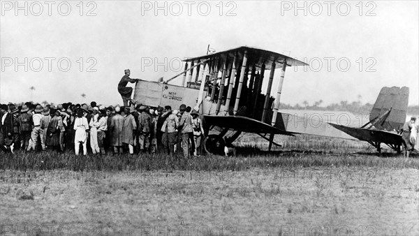 aviation, afrique, intérêt pour l'arrivée de l'avion, 1919