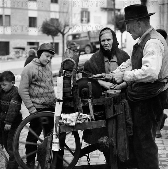 broyeur à couteaux à campobasso, 1965