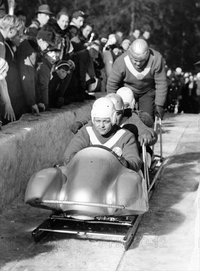 bobsleigh à quatre, oslo, 1952