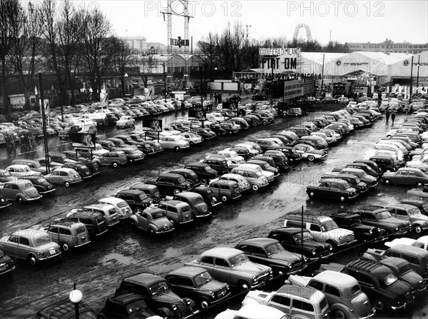 parking de la foire commerciale, 1956