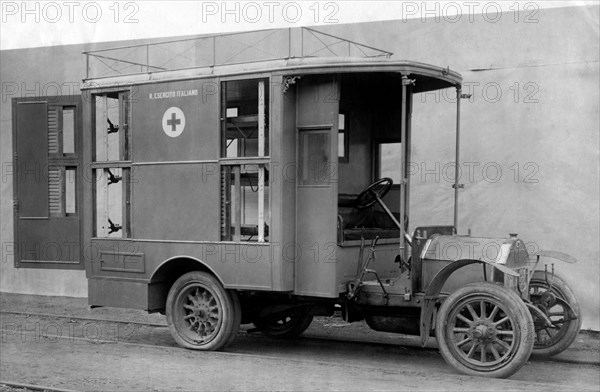 ambulance militaire, 1915-1918