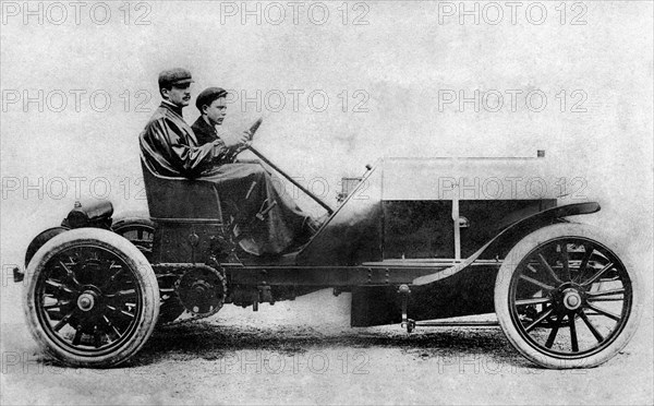 fiat 100 HP corsa 'gordon bennet' de 1905, 1956