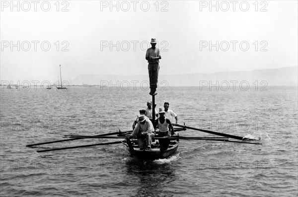 bateau de pêche à l'espadon, 1955