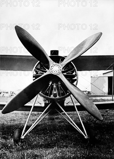 aéronautique, vue avant du ca161, détenteur du record de hauteur, 1930-1940