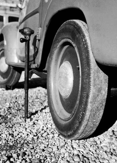 pneu usé, 1940-50