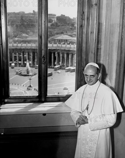 portrait du pape paul VI, 1964