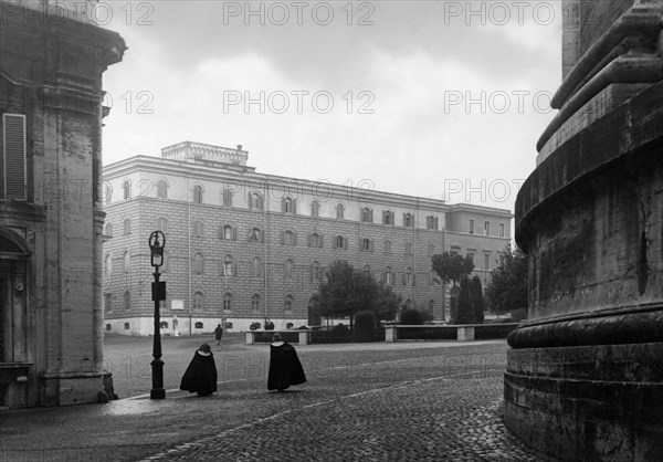 service du vatican, palais san carlo dans la ville du vatican, 1943