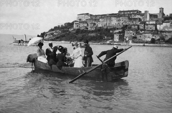 Lac de Bolsena, 1900-1910