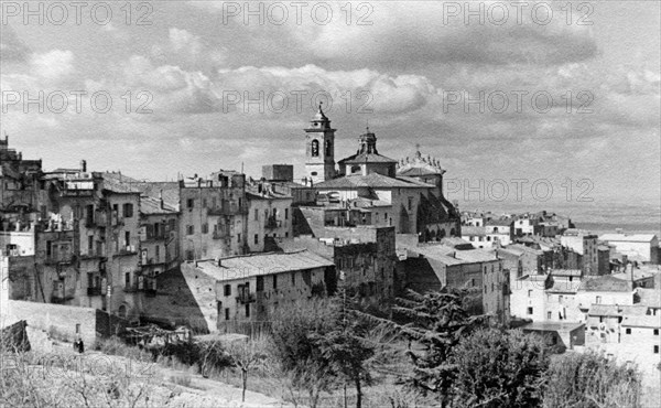 lazio, vue de marino laziale, 1930