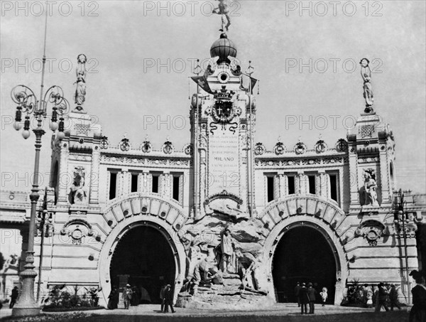 italie, milan, exposition internationale, 1906