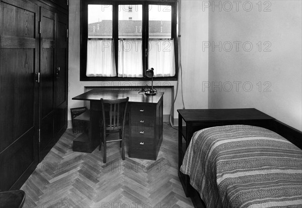 venise, padoue, une chambre dans la maison des étudiants, 1920 1930
