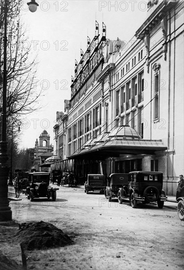 milan, palazzo dello sport, foire commerciale, expo, 1906