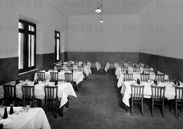 florence, cantine de l'institut de la maison des aveugles, 1920 1930