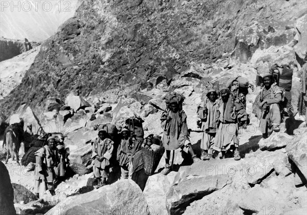 asie, chine, expédition du karakorum, 1940 1950