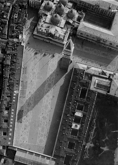 italie, venise, venise, piazza san marco, 1920 1930