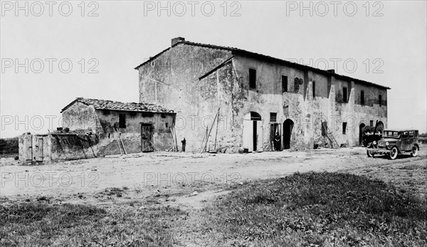 italie, toscane, ferme san ferdinando, 1920 1930