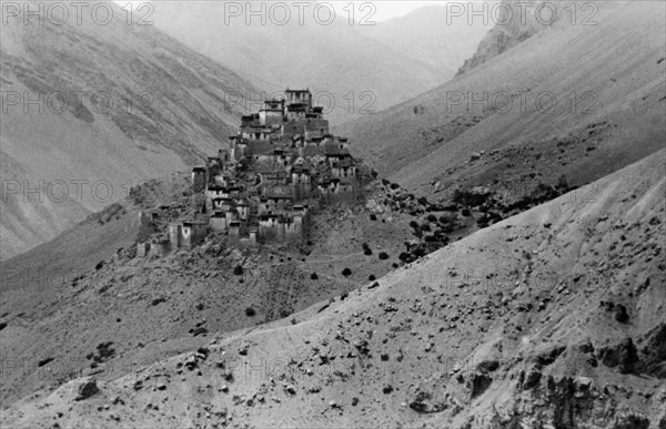 asie, chine, monastère de ki, 1920 1930