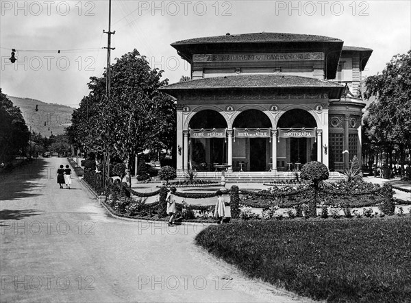 excelsior spa, montecatini terme, toscane, italie 1950